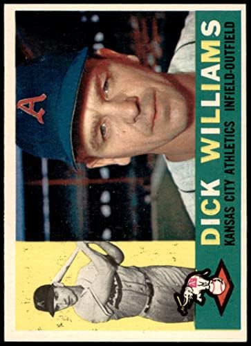 1960. Topps 188 Dick Williams Kansas City Athletics Ex/MT Athletics