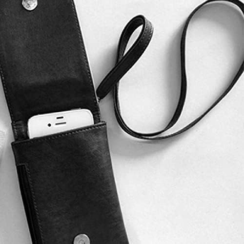 Lokalna japanska poznata lisica Telefonska torbica za visenje mobilne vrećice Crni džep