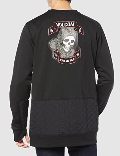 Volcom MEN'S Let It Storm Crew jahanje Snowboard Fleece majice