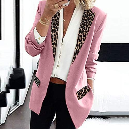 Blazer jakne za žene profesionalno nadmašuju otvorenu prednju vitku jaknu 2023 Fashion Blazer