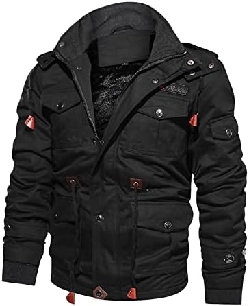 Dudubaby muška kožna jakna ležerna zima topli gornji bluz zadebljanje kaput nadmašuje gornju bluzu jaknu