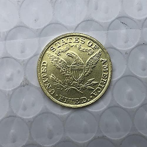 1881. American Liberty Eagle Coin Zlatni kripto valuta omiljena kovanica Replika Komemorativna kolekcionarska kolekcionarskog novčića