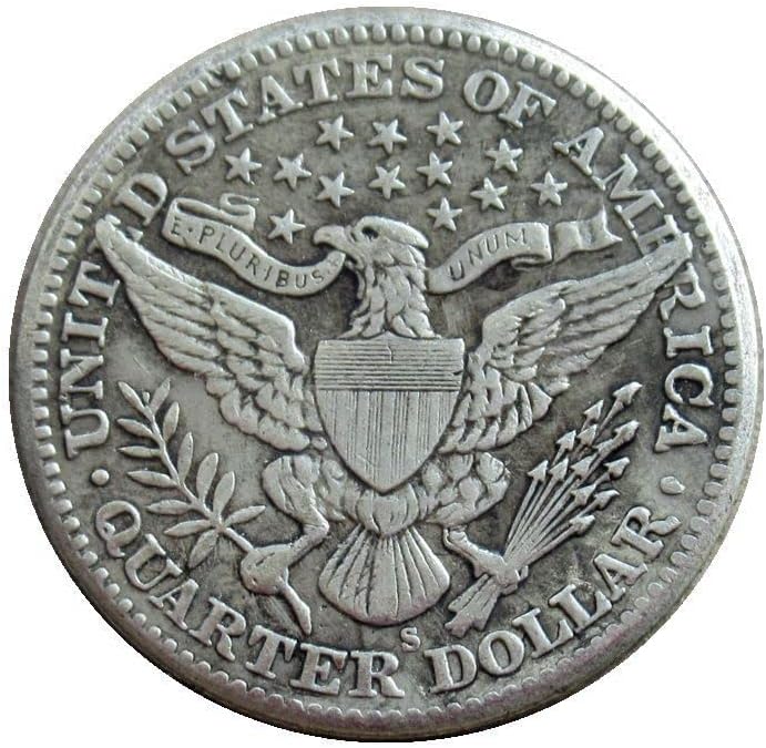 US 25 CENT BARBER 1912. Srebrna replika Replika komemorativna kovanica