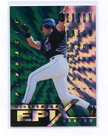 1998. Pinnacle Epix Emerald test izdanje E19 Mike Piazza Season Dodgers