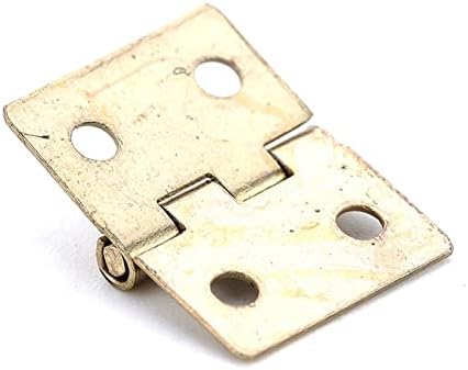 Brončana šarka kvadratna antička šarka za drvene ormare ladice nakit kutija namještaj hardver 10pcs