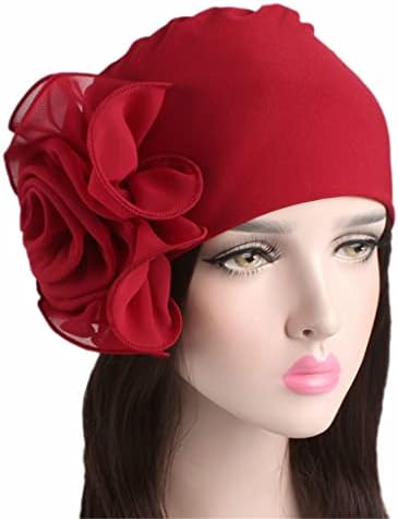 Sawqf Žena lijepa cvjetna turbana elastična tkanina kapica šešir hidžabs hidžabs dame pribor za kosu šal šal