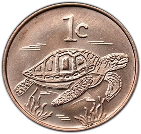 2017 morska kornjača za životinje, bakreni čelik originalni novčić