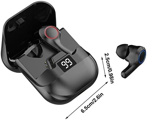 Digitalni zaslon bežične slušalice za kontrolu dodira Bluetooth TWS-Headphones Stereo u ušima Slušalice IPX5 Vodootporni FZ1