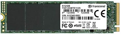 Transcend 1TB NVME PCIE GEN3 X4 MTE112S M.2 SSD Drive SOLID STATE TS1TMTE112S