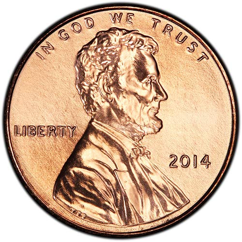 2014 P&D Bu Lincoln Shield Cent Choice Nenceled US Mint 2 Coin Set
