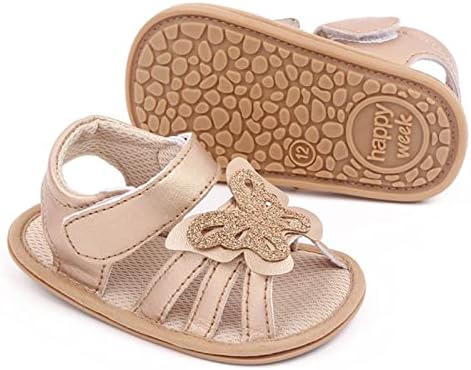 Dječje cipele za bebe dojenčad djevojke otvorene cipele prvih nožnih nožnih nožnih nožnih cipela Summer Malini paleta leptir ravne