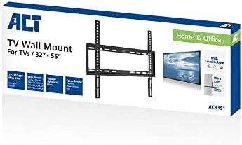ACT AC8351 TV zidni nosač za 32-55 inčni max VESA 400 x 400 mm Fiksni TV montirani dizajn za uštedu prostora Maksimalno opterećenje