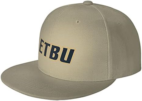 CWOKAKDE ISTOČNI Teksas Baptist University Logo Hat Hip Hop Flat Bill Brim Baseball CAP Podesivi šeširi bijelih kamiona