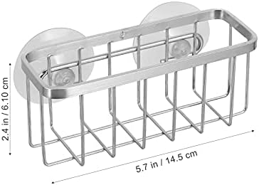 HEMOTON SKUBBER CONDIGE KUHINJIN sudoper Caddy držač za spužvu zidna montirana od nehrđajućeg čelika spužva od tkanine za vješanje