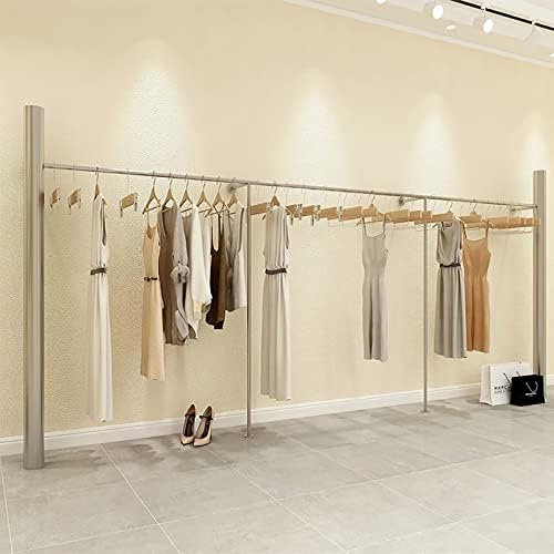 Vješalice za odjeću, dvostrani stupac za prikaz trgovine odjeće od nehrđajućeg čelika, Tip: 802