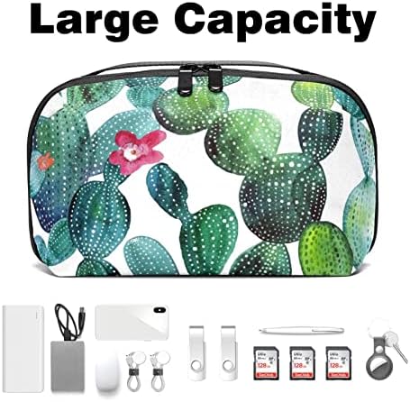 Prijenosni elektronički organizator, torbica, zelena biljka, cvijet kaktusa, putni kabel, torba za pohranu tvrdih diskova, A-listera,