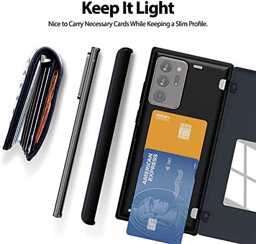 Goospery za Samsung Galaxy Note 20 Ultra 6,9 Novčanik za novčanik, lagano zatvaranje magnetskih vrata Zaštitni dvostruki sloj odbojnika