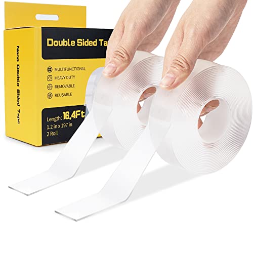 Očistite dvostranu traku za ugradnju teške trake za zidne viseće tepihe plakate za ugradnju prozirne trake
