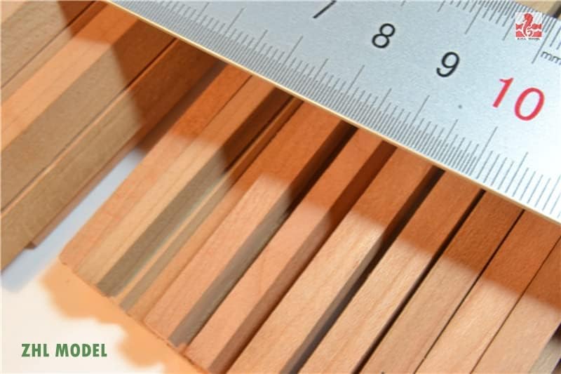 Trake od trešnje veličine 1,0 * 6,0 * 500 mm jedan set sadrži 200 drvenih traka