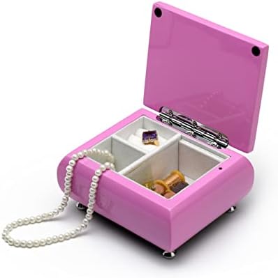 Preslatko visoko sjajni 23 NAPOMENA PINK Glazbeni nakit Box Girls Keeping - Canon u D