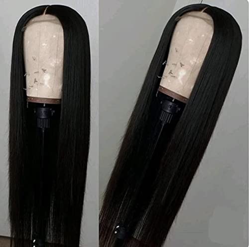 ravne perike s zatvaranjem čipke 5.55. neobrađena Djevičanska ljudska kosa 180% gustoće sintetička kosa na čipki ljudska kosa za žene.
