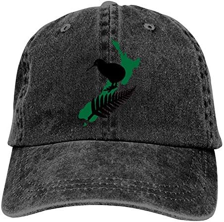 JOHOMO novozelandska paprat Maori uniseks Vintage podesiva pamučna bejzbolska kapa Traper tatin šešir kaubojski šešir