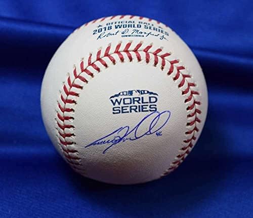 Craig Kimbrall MLB COA Autogram 2018 World Series Potpisan bejzbol - Autografirani bejzbol