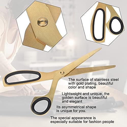 Škare, pojednostavljena modernost crne i zlatne zanatske škare alat za rezanje zanata škare od nehrđajućeg čelika pribor za uređenje