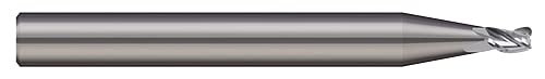 Mikro 100 inča-010-150-20 krajnji rezač kutnog radijusa, promjer rezača 1 mm, 1,5 mm, radijus kuta 0,2 mm, 2 mm, Promjer drške 3 mm,