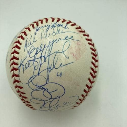 1986. New York Mets World Series Champs ekipa potpisala je W.S. Baseball PSA DNA COA - Autografirani bejzbols