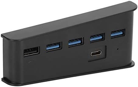 753 5 Port USB Hub za PS5, proširenje USB Hub s 4PCS USB 2.0 + 1PCS USB3.0 i 1PCS Typec port, razdjelnik kontrolera visoke speed -a,