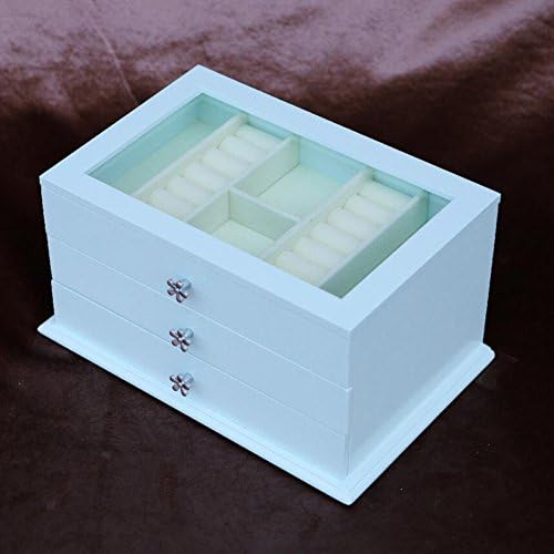 Drvene moderne minimalističke kutije za vjenčanje u ružičastoj/bijeloj/svijetloplavoj boji-inča