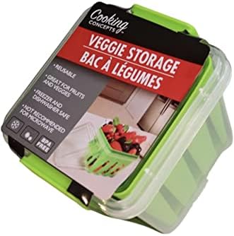 Spremnik za skladištenje voća i povrća za višekratnu upotrebu Košarica ladica za hladnjak zamrzivač ostava paketi uključuju zelene