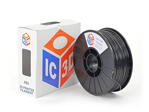 IC3D GREEN 3MM ABS 3D filament za pisač - 1kg Spool - Dimenzionalna točnost +/- 0,05 mm - Filament za 3D tisak profesionalne ocjene