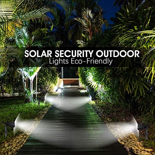 WBM Smart Solar Spot Lights Outdoor, IP65 vodootporna 20 LED dioda solarnog krajolika, zidne svjetlosti na solarnom napajanju najbolje