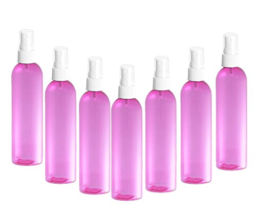 Ružičasti kućni ljubimci plastična boca 4 oz w/bijela sitna sitnica raspršivača za grand parfums