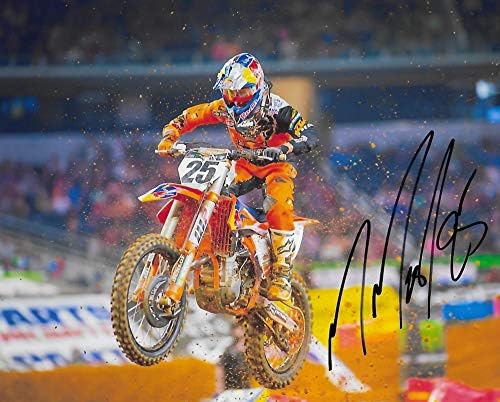Marvin Musquin, Supercross, Motocross, Potpisan Autografirani 8x10 fotografija, COA s dokaznom fotografijom bit će uključen ==