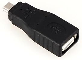 USB 2.0 ženska osoba na mini USB 2.0 5 pin muški adapter pretvarač