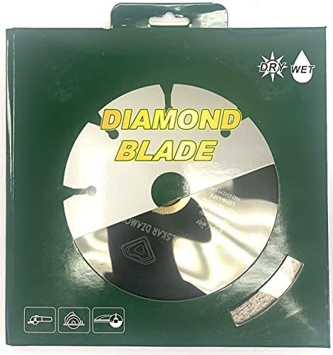 Alskar Diamond 4-1/2 inča J-udjela suhog/mokrog dijamantskog oštrica s utora za rezanje porculana i keramičke pločice
