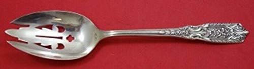 Milburn Rose by Westmorland Sterling Silver Serving Spoon PCD Open Tines Orig