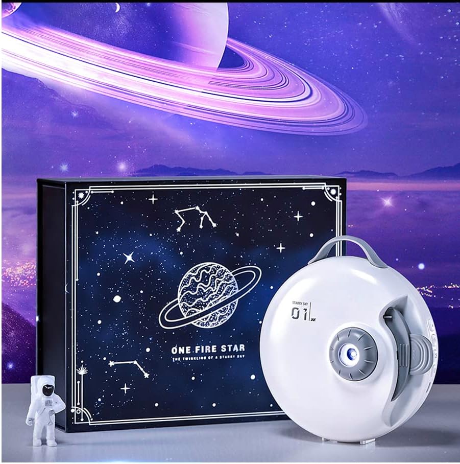 32 U 1 Galaxy Star Projector Starry Sky Night Light Punjiva rotirajuća noćna svjetla za ukrasne svjetiljke Dječji poklon