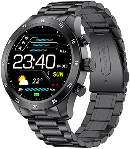 Lige Smart Watch for Man, fitness tracker 1.32 HD zaslon zaslon Bluetooth pozivni sat s monitorom za spavanje otkucaja srca, IP68 Vodootporni