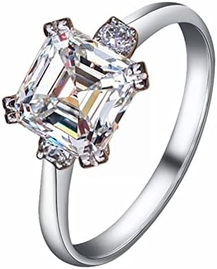 Ženski Vintage dijamantni prsten 2023 zaručnički prsten od cirkona prstenovi od smole Veličina 8