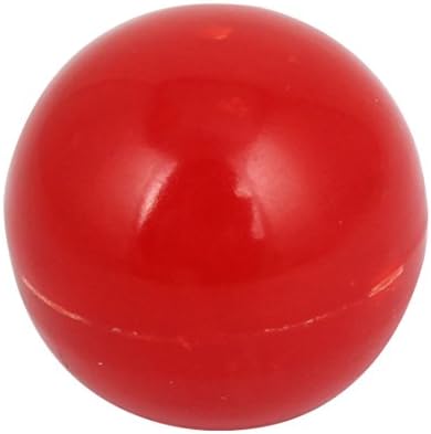 Qtqgoitem m9 x 21 mm navoj crvena okrugla plastična ručica gumba 32 mm promjera 32 mm