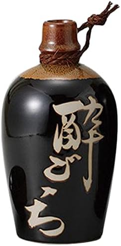 せ ともの 本 舗 Tenmei pijani Genzo Sanai Tokuri 3,4 x 6,5 inča, 11,7 FL OZ, 10,4 oz, sake lonac, restoran, komercijalna upotreba, japansko