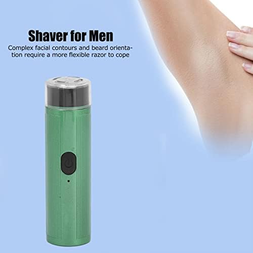 Električna britvica za muškarce, prijenosni duboko čišćenje Električne britvice, punjiva električna trimer za bradu za muškarce dvostruki