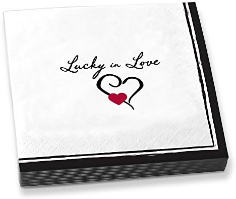 Epic Products Lucky In Love Beverage Salvets, Multicolor