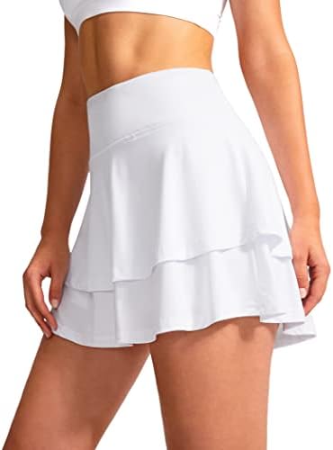 G Postupne ženske teniske suknje s 4 džepa Atletski golf Skorts suknje za žene slojevite suknje vježbanje trčanje