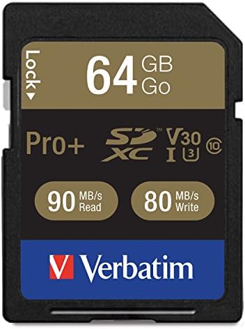 Memorijska kartica Verbatim 64GB Pro Plus 600X SDXC, UHS-I V30 U3 Class 10