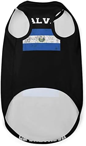 El Salvador zastave Dog prsluk pulover za kućne ljubimce Odjeća za pse za jaknu za male srednje pse i mačke m